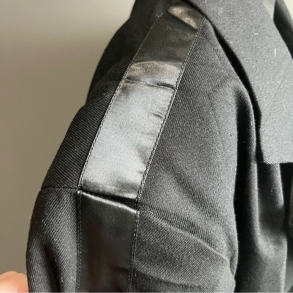 FUTURE COLLECTIVE Kahlana Barfield Brown Black Tie-Front Blazer Jacket 2x NWT - Picture 8 of 13